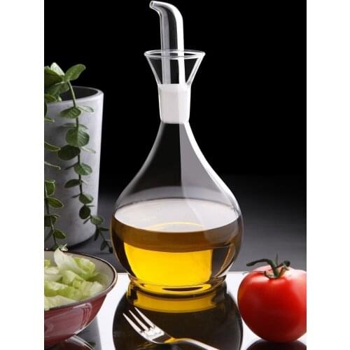 Kitchen Olive Oil Vinegar Storage Bottle Set BBQ Leak Proof Dispenser Container For Salad Kitchenware 900ml Gravy Boat