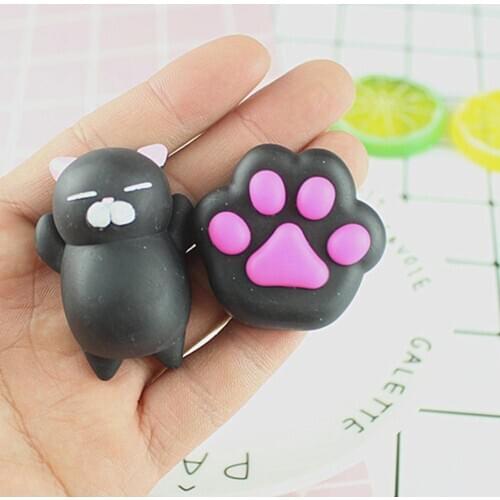 Cute Squeezes Cat Paw Squeeze Healing Fun Kids Toy Stress Reliever Decor Gift