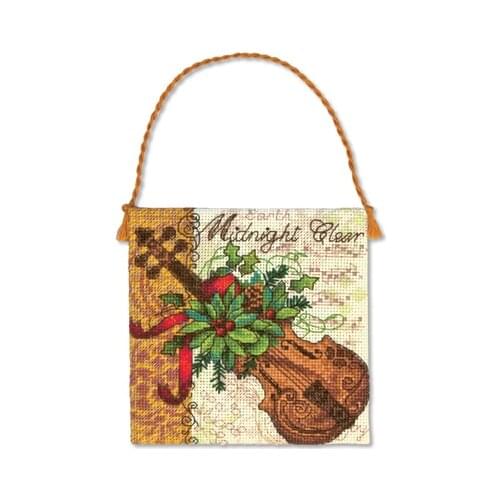 FF Bonnie Rabbit - Birthday cross stitch kit Animal cotton thread Love lock canvas stitching embroidery Dim08872violin ornament