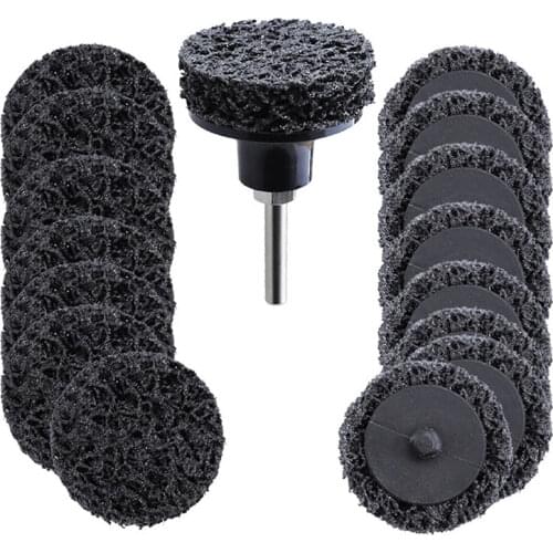 11pcs 2 Inch Sanding Tools Set Diamond Disc Polishing Pads Wheels with 1/4 Inch Shank Disc Pad Holder for Polishing