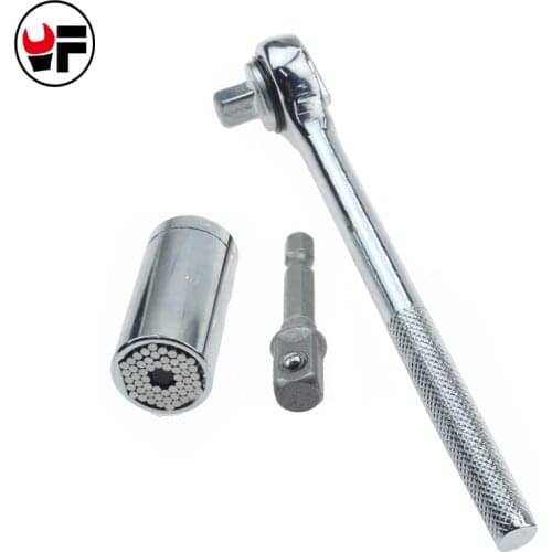 1/4"-3/4" 7-19mm Universal key Socket Torque Wrench Set Hex Allen Hand Tools Bolt Hexagon Allen Head Torque Sleeve D4107