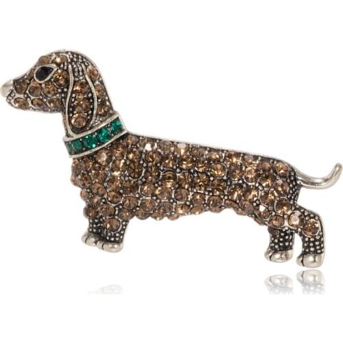 New 2019 Europe and the United States jewelry fashion personality a gold brooch brooch animals high-grade joker corsage