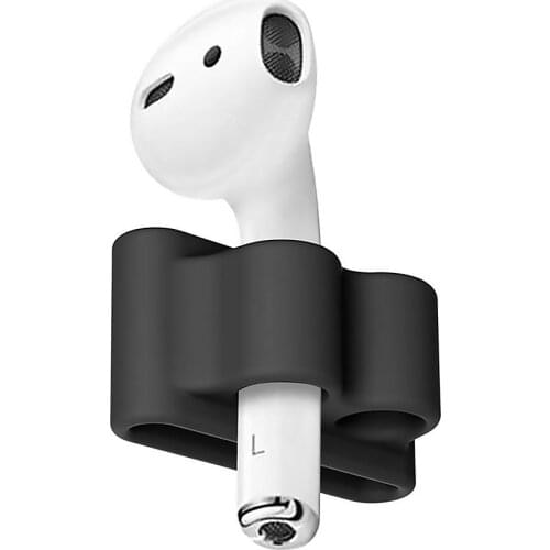 Portable Silicone Headset Anti Lost Fixed Bracket Watch Band Holder for Apple AirPods Pro/AirPods 1 2 Accessories