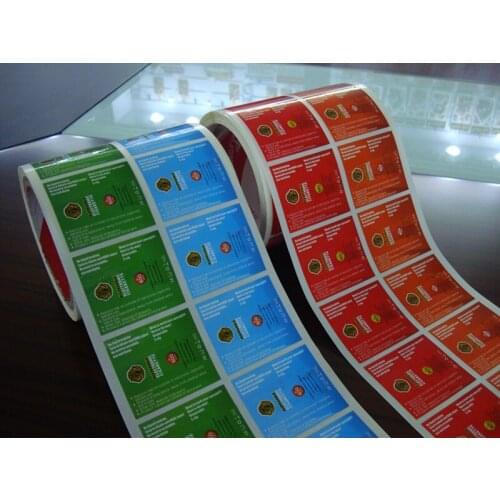 Custom UV Protected Glossy UV Protected Permanent printing pvc vinyl die cut Roll stickers labels in china ---- DH10084