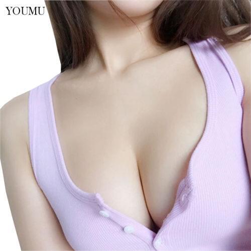 Women Button Neck Vest Tank Top T-shirt Tee Stretch Slim Rib Sleeveless Cotton Slim Fit Top Vest Bottoming 045-941