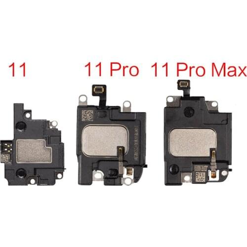 1pcs Inner Replacement LoudSpeaker Flex Cable For iPhone 11 Pro Max Loud Speaker Sound Buzzer Ringer Assembly Repair Parts