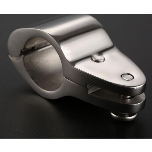 1Pc Jaw Slide Hinged 1in 25mm Boat Top Hinge Stainless Steel Marine Awning Hardware Fitting Rowing Boats Accessories Marine