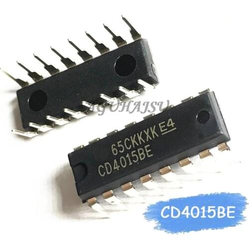 10PCS CD4015BE DIP16 CD4015 DIP 4015BE DIP-16 new and original IC