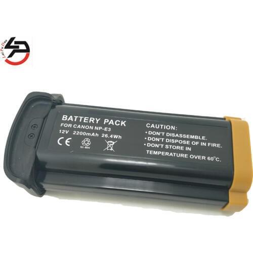 LPD 12V 2200mah 100%brand new Replacement Camera Batteries For Canon NP-E3 7084A001 7084A002 EOS 1D EOS 1D Mark II EOS 1D Mark I