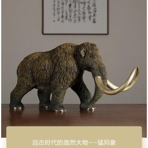 Home decoration accessories for living room elephant decor european style decor resin accessories home decor