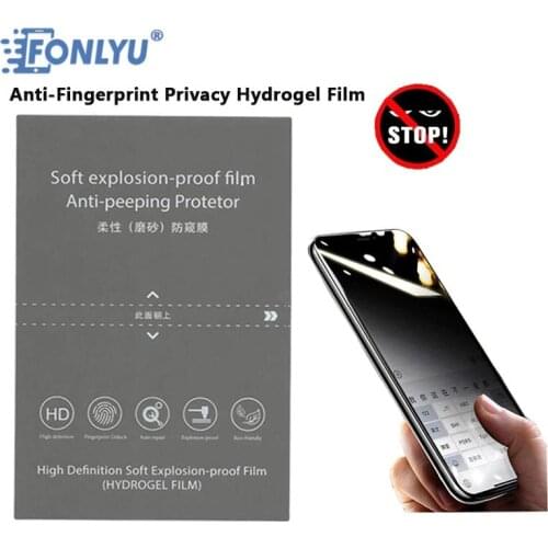 FONLYU Anti Spy Peeping Privacy Hydrogel Film For Phone Protector Film Cutting Machine Cutting Plotter Phone Repair Tools