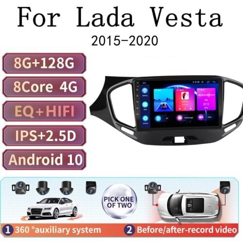 RAM 6G+ROM 128G Android 9.0 Car Player GPS Navigation Multimedia For LADA Vesta Cross Sport Radio 2015 2016 2017-2020 2 din gps