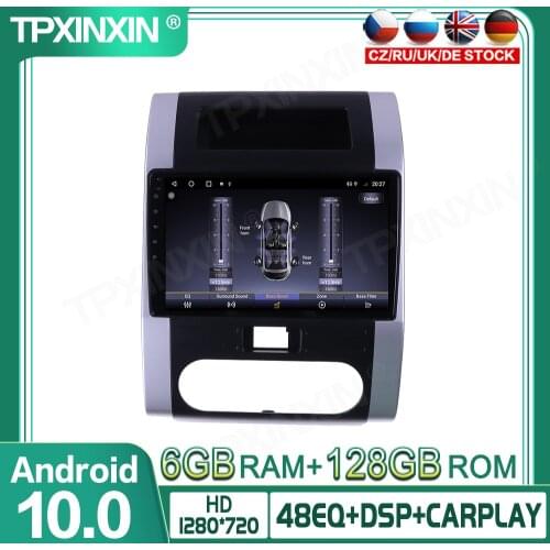 6+128G Android For Nissan X-trail 2007-2015 Car Multimedia Player GPS Navigation Headunit Auto Radio Audio Stereo Tape Recorder