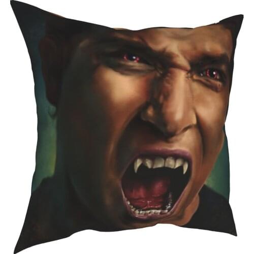 McCall Teen Wolf Pillowcase Printed Polyester Cushion Cover Decorative Pillow Case Cover Car Zippered 40X40cm
