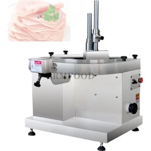 220V Electric Vertical Stainless SteelSlicing Machine Commercial Automatic Cutting maker Cheese Mutton Beef Ham Meat Slicer