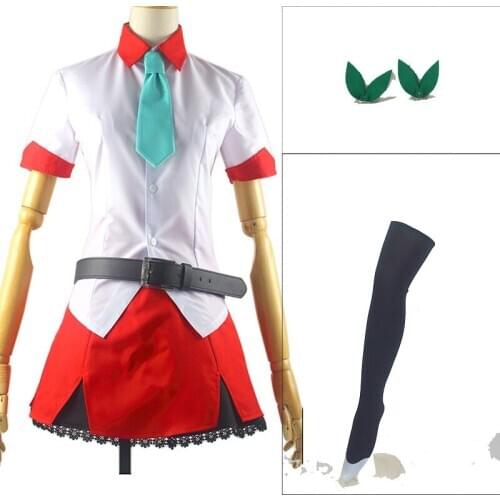 Hot Anime Netoge no Yome wa Onnanoko ja Nai to Omotta? Akane Segawa kyoh Goshoin Cosplay Costume Custom Made