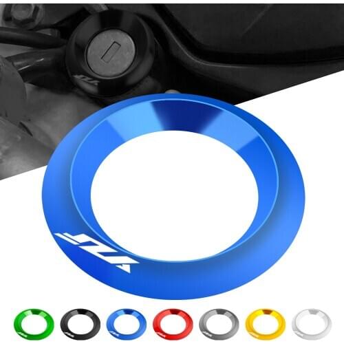 R3 Motorcycle Ignition Switch Cover Ring CNC Aluminum Accessories for Yamaha YZF R3 2013 2014 2015 2016 2017 2018 2019