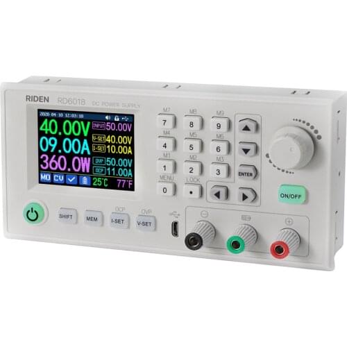 RD6018 18A Multimeter Constant Voltage Constant Current Directcurrent PowerSupply Module Keypad PC Software Control Voltmeter