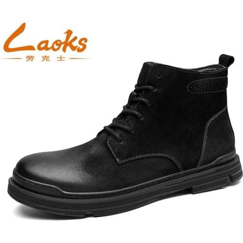 Men Martins Boots Tooling Boot Red Wings Genuine Leather Round Toe Vintage Style Ankle Boots Casual Shoes Motorcycle Boots Light