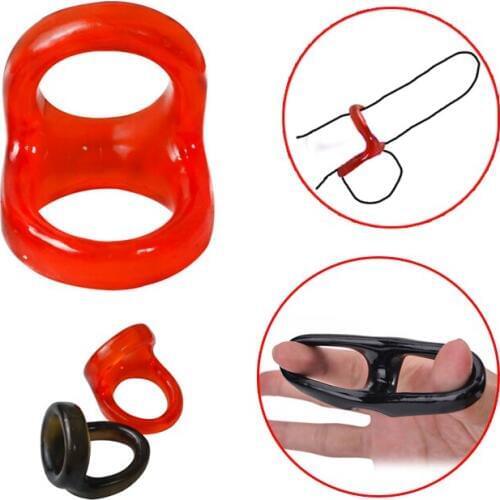 Male Penis Rings Delay Ejaculation Cock Ring Adult Games Sex Toys for Men Erotic Adult Sex Products Chastity Device Scrotum Ring