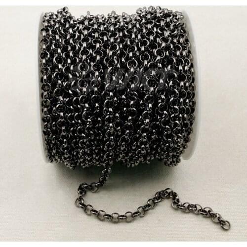 WT-BC110 Wholesale Necklace Jewelry Custom Chain, O brass chain in best electroplated Necklace Gift All-match Jewelry for women