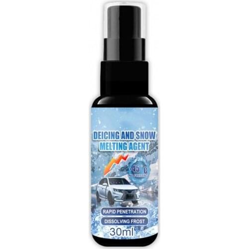 Snow Remover Deicing Tool Removal Car Glass Window Windshield Ice Cleaner Spray