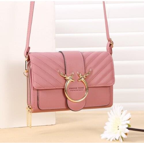 New Fashionable Ladies Purse Strap Satchel Summer Leisure Foreign Style One-shoulder Bag Quality Ladys Small Square Bag