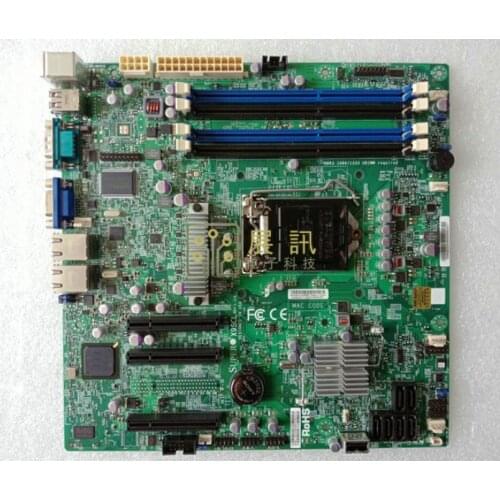 Pre-shipment test For X9SCL LGA1155 DDR3 C202 Server Motherboard
