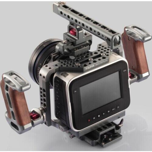 Tilta BMCC rig DSLR rig cage for BlackMagic Cinema Camera Cage Baseplate Handgrip for BMCC