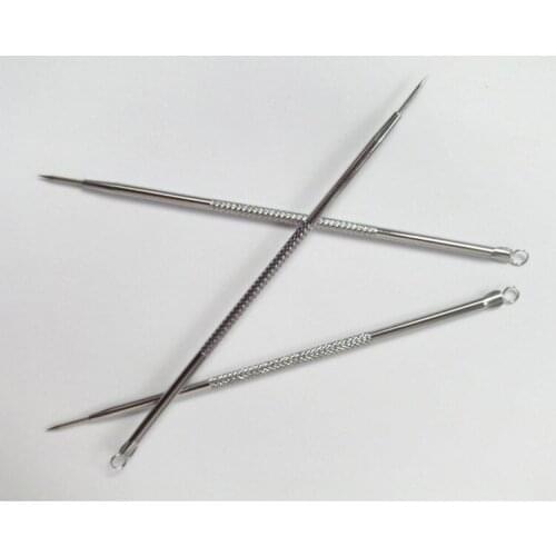 Blackhead Extractor Acne Remover Face Tool Stainless Steel Pimple Needle RP