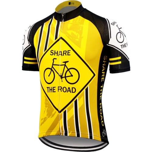 Cycling jersey 2020 ropa ciclismo Yellow bike clothing mtb jersey triathlon Highway Mountain sports clothing Maillot outdoor