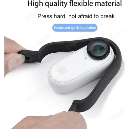 Camera Protective Frame For Insta360 GO2 Border Protector Case Adjustable Stand Angle Bracket Stabilizer Action Camera Accessory