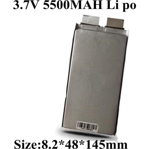 10pcs Lipo 3.7v 5500mah 40C Lipo Battery for 2s 3s 4s 5s 6s 5500mah Diy Battery Pack Rc Drift Car Toys Rc Truck 11.1v 22.2v Boat