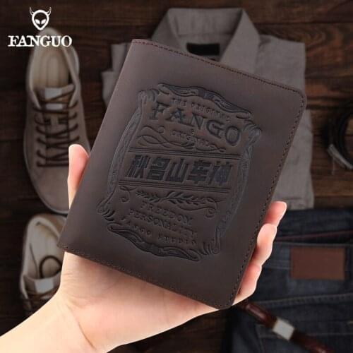 Russia Driver License Holder Pouch Handmade Genuine Leather Car Auto Document Case Cover ID Credit Card Slot Wallet Money Purse