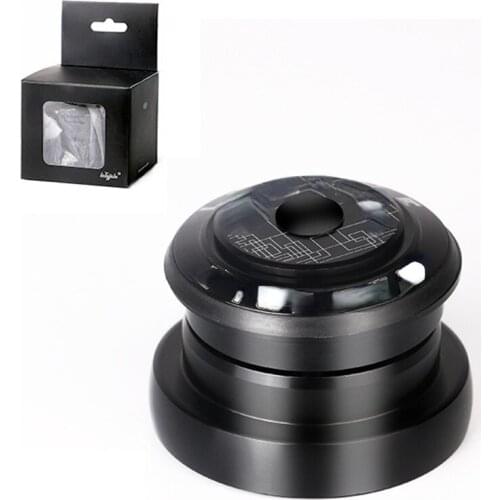 CNC Bicycle Headset 44mm Straight Tube Frame To Tapered Tube Fork 1.5 Adapter Aluminum Alloy Parts With Rubber Waterproof Ring