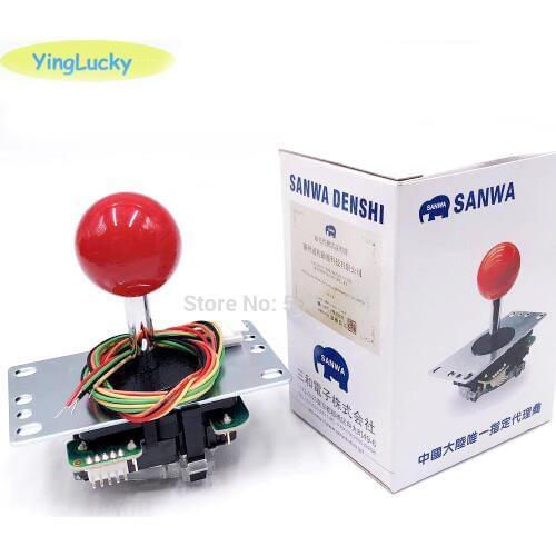 Original sanwa Joystick JLF-TP-8YT Fighting rocker for DIY arcade kit MAMI Arcade Game Machine
