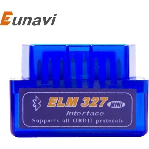 Eunavi MINI ELM327 Bluetooth V1.5 ELM 327 Interface OBD2/OBD II Auto Code Scanner