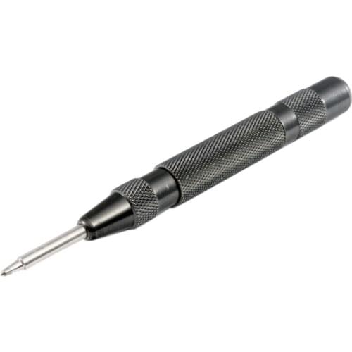 GTBL Adjustable Spring Pressure Heavy Duty Automatic Centre Punch Spring Loaded Metal Wood Press Dent Marker 1Pc