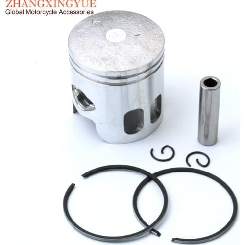 Scooter 70cc Piston Kit for Aprilia Amico GL 50 Sport SR50 Adly Rapido50 Italjet Pista 2 Scoop 50cc AC 47mm/10mm 2T