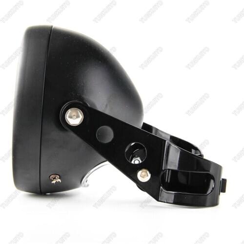 5 3/4" Inch Round Motorcycle LED Headlight Mounting Housing Bucket For Ha rley Da-vidson FXWG Chopper Headlight Housing