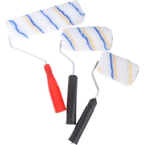 DIY Multifunctional Paint Roller Brush 4 6 9inch Household Use Wall Brushes tackle roll decorative Painting BrushTool