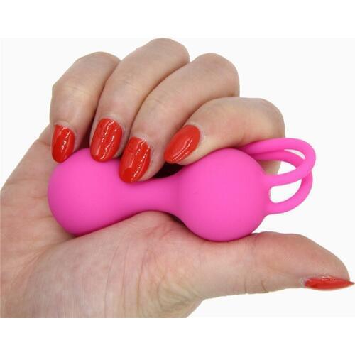 Female Vaginal Tight Exercise Ball Kegel Exercise Trainers Adult Product Sex Toys For Woman Silicone Vaginal Ball G spot Massage