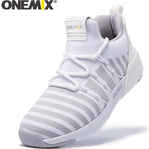 ONEMIX New Road Running Shoes Women Breathable Mesh Flat Sneakers Shoes Woman Sports Shoes Outdoor Women Athletic Sport Shoes