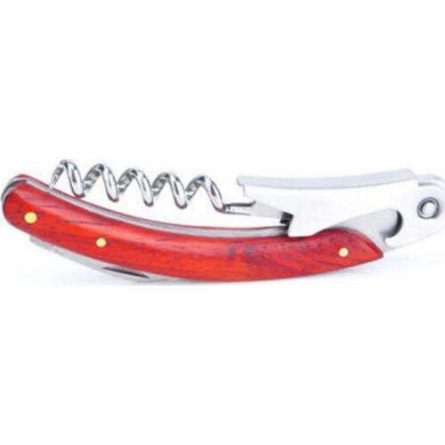 Bar Supplies Tools Wood Professional Red Wine Knife Stainless Steel Corkscrew Red Wine Bottle Opener