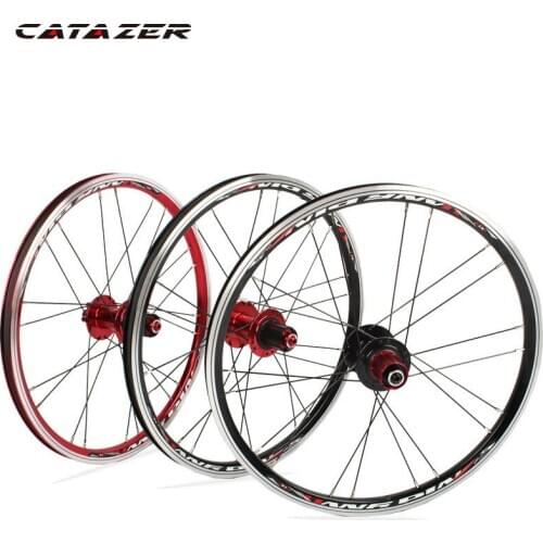 20inchFolding Bike 20*1-3/8 V /disc Brake Front 2 Rear 5 Bearing Ultra Smooth Light 451/406 Wheels