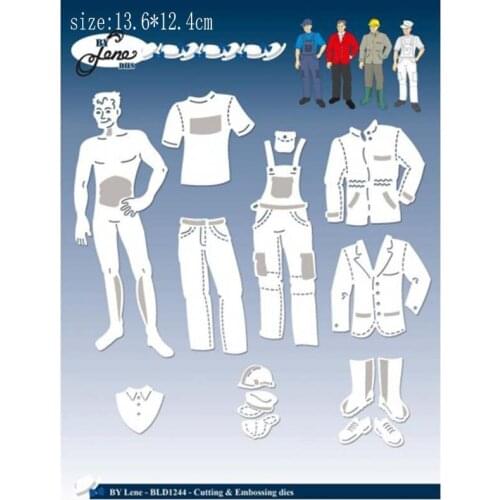 Lumberjack styling Metal Cutting Dies Cutting Mold Decoration Scrapbook Paper Craft Knife Mold Blade Dies Stencils Dies new 2021