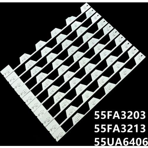 LED Backlight strip For TCL Thomson 55' TV TMT_55E5800_10X6_3030C_6S1P_W44 YHF-4C-LB5506-YH1 55FA3203 55FA3213 D55A561U B55A858U