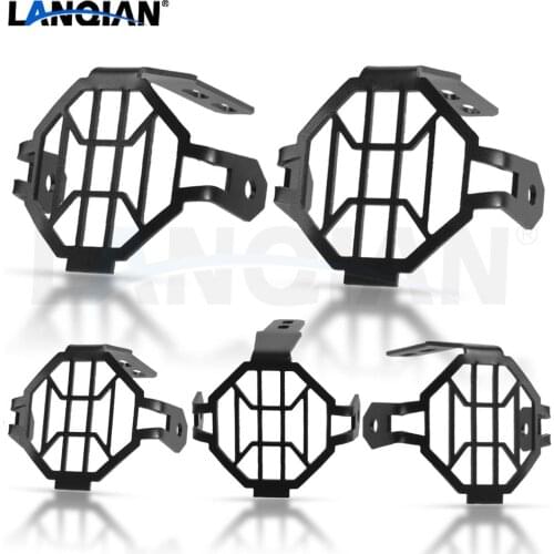 Universal Motorcycle LED Fog Light Lanp Protector Guard Cover Foglight Lamp Cover For BMW R1200GS ADV F800GS Adventure Parts