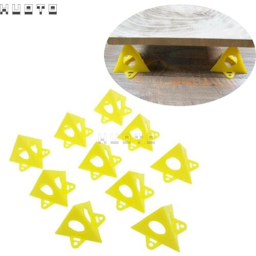 10pcs/Set Woodworking Accessories Wood work Tools Painters Pyramid Stands Paint Tool Triangle Paint Pads Feet