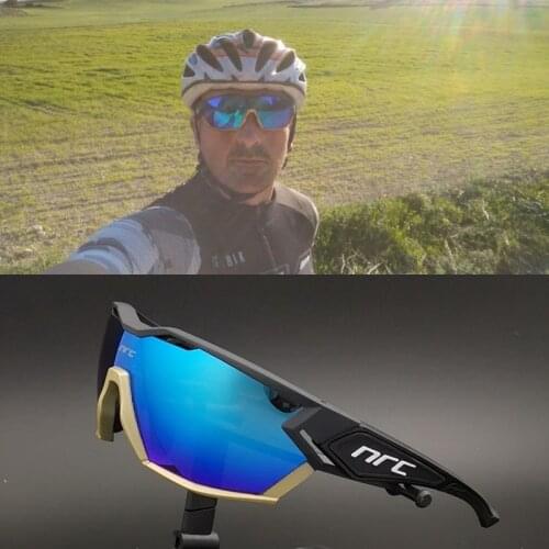 2021 NRC P-Ride Photochromic Cycling Glasses Man Mountain Bike Bicycle Women Sport Sunglasses MTB Cycling Eyewear Goggles